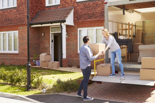 Removal van service supporting a home move in Petersham