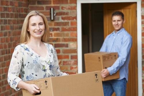Removal van service supporting a Petersham household move with careful loading