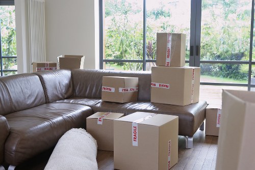 Packing and loading belongings for a Petersham apartment relocation