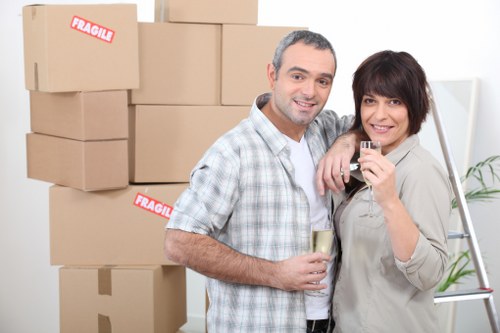 Planning a move in Petersham with boxes and access considerations